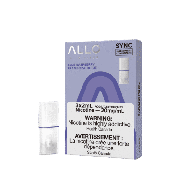 ALLO Sync Vape Pod Pack Blue Raspberry