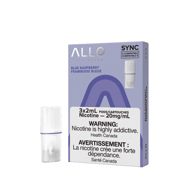 ALLO Sync Vape Pod Pack Blue Raspberry
