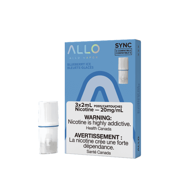 ALLO Sync Vape Pod Pack Blueberry Ice