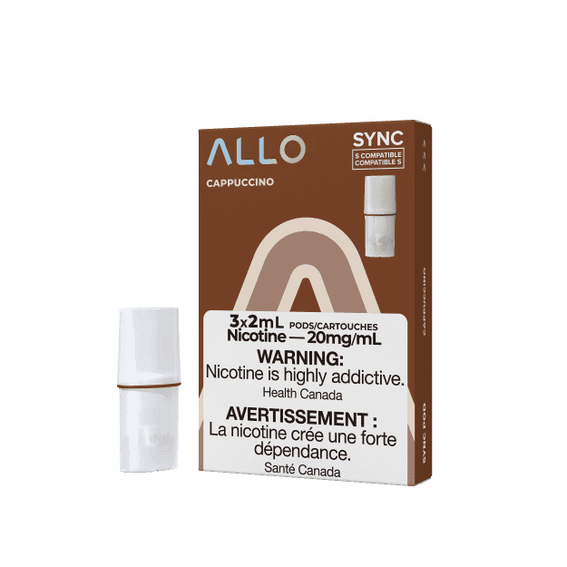 ALLO Sync Vape Pod Pack Cappuccino