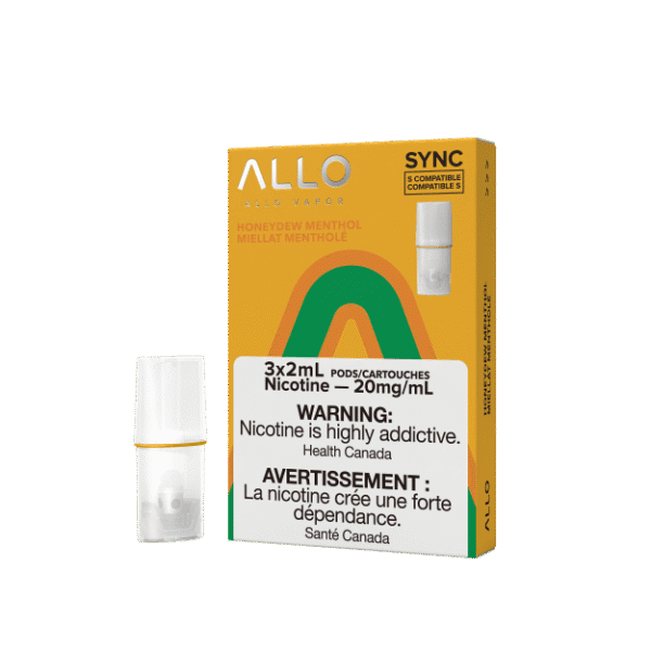 ALLO Sync Vape Pod Pack Honeydew Menthol