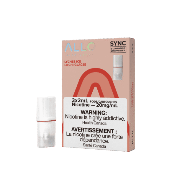 ALLO Sync Vape Pod Pack Lychee Ice