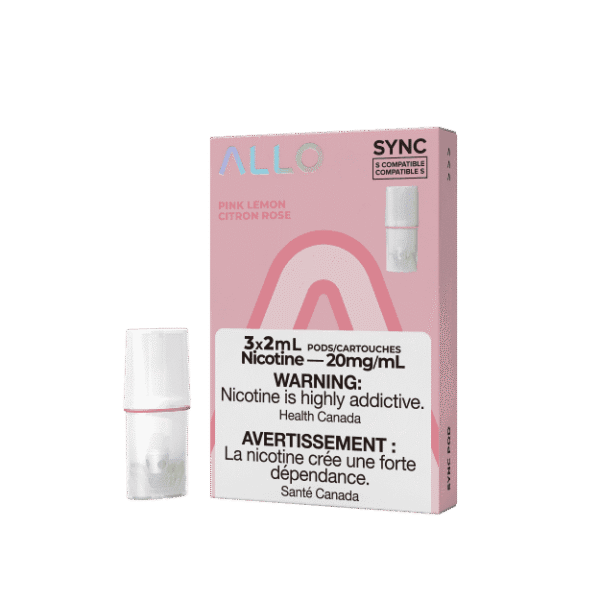 ALLO Sync Vape Pod Pack Pink Lemon
