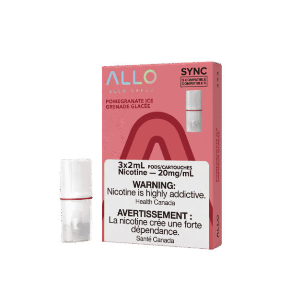 ALLO Sync Vape Pod Pack Pomegranate Ice