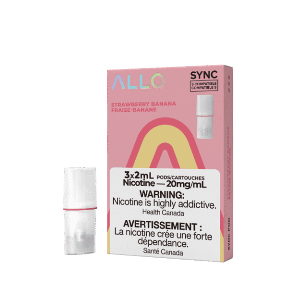 ALLO Sync Vape Pod Pack Strawberry Banana
