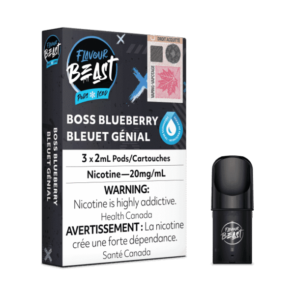 Flavour Beast Boss Blueberry Pod