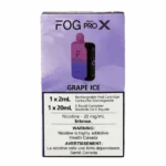 fog formulas pro x Disposable Vape - Grape Ice