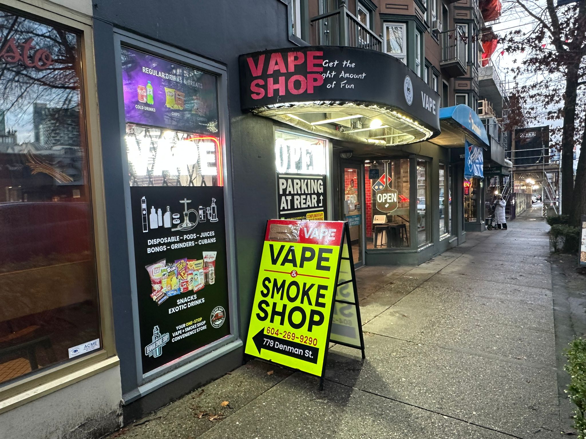 About Denman Smoke Shop