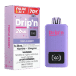 Drip'n 26mL Value Size 70K Puffs Disposable Vape - Image 9