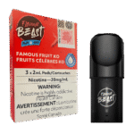 Flavour Beast Pod - Famous Fruit Ko Iced (3*2ML Pods)