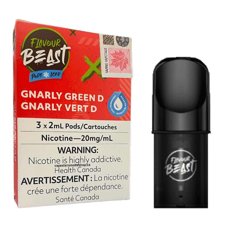 Flavour Beast Gnarly Green D Iced Pods