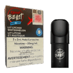 Flavour Beast Pod - Lit Lychee Watermelon Iced (3*2ML Pods)