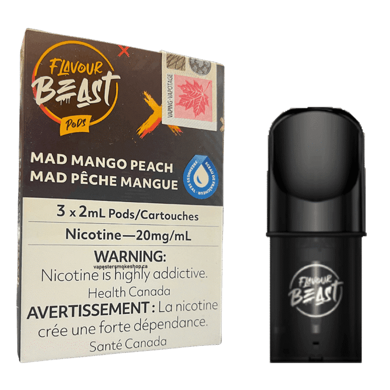 Flavour Beast Pod Mad Mango Peach