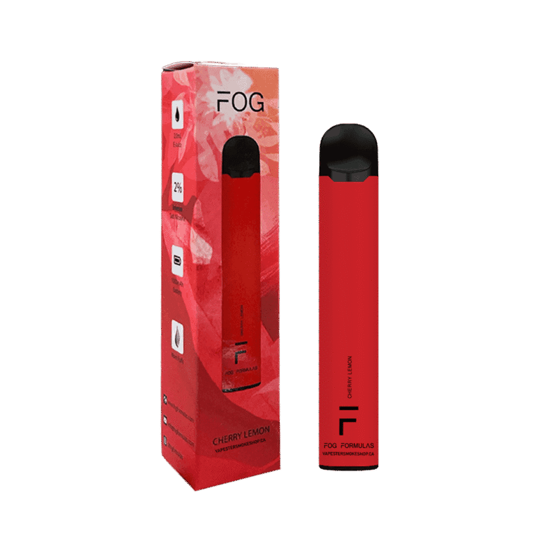 Fog Formulas 1600 Cherry Lemon Disposable Vape