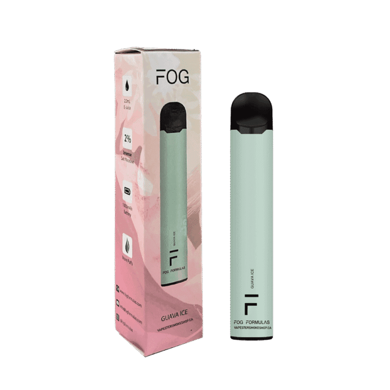 Fog Formulas 1600 Guava Ice Disposable Vape