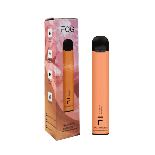 Fog Formulas 1600 Peach Blue Raspberry