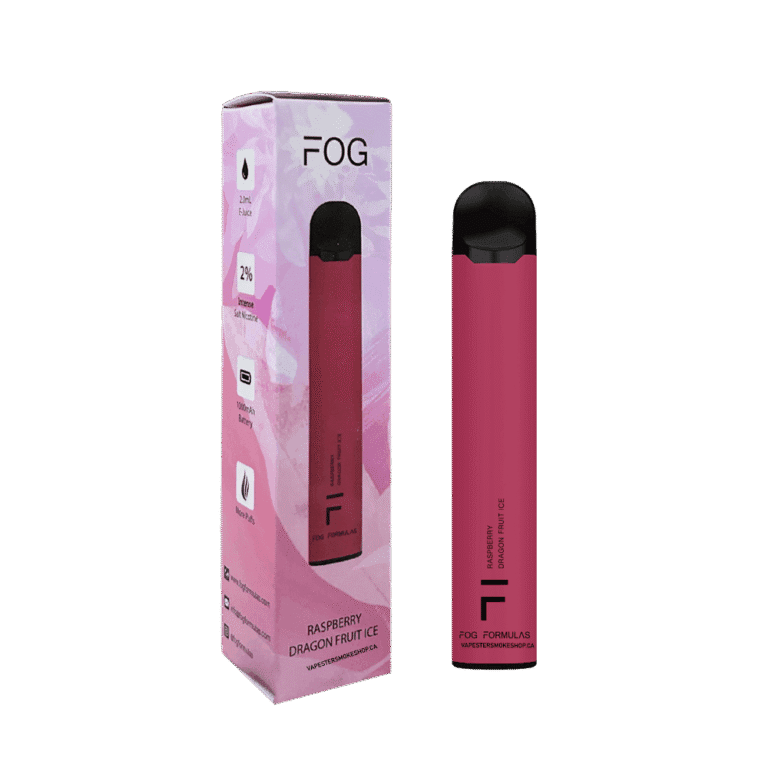 Fog Formulas 1600 Raspberry Dragon Fruit Ice - Disposable Vape