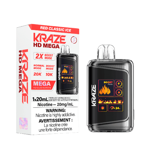 Kraze HD Mega 20K -Disposable Vape