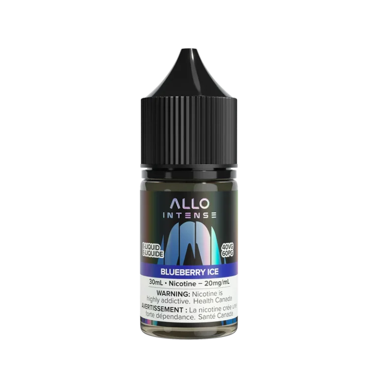 Allo Intense Nic Salt Vape Juice - Blueberry Ice