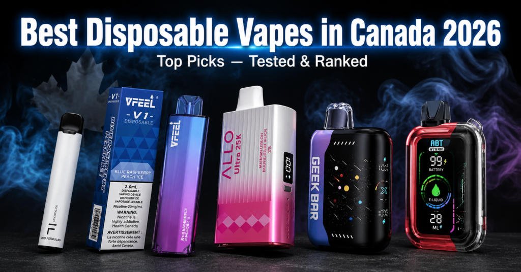 Best Disposable Vape Canada 2026