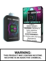 Stlth X Geek Bar 80k Puffs Disposable Vape - Blueberry Watermelon Ice