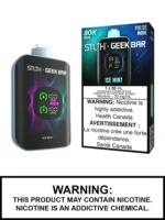 Stlth X Geek Bar 80k Puffs Disposable Vape - Ice Mint