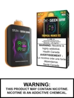 Stlth X Geek Bar 80k Puffs Disposable Vape - Tropical Mango Ice