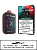 Stlth X Geek Bar 80k Puffs Disposable Vape - Wild Watermelon Ice