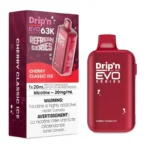 Drip'n EVO 63K disposable vape - Cherry Classic Ice